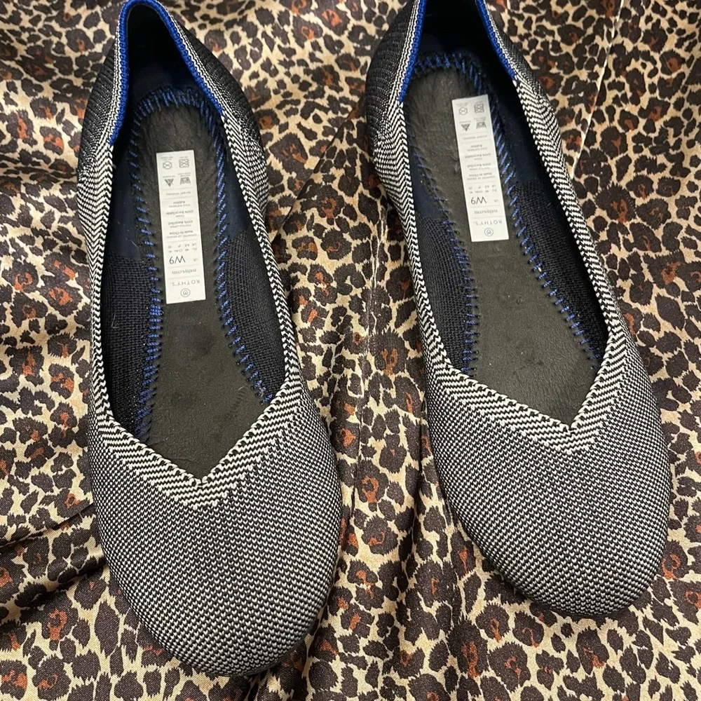 Rothy’s Round Toe Birdseye Ballet Flats